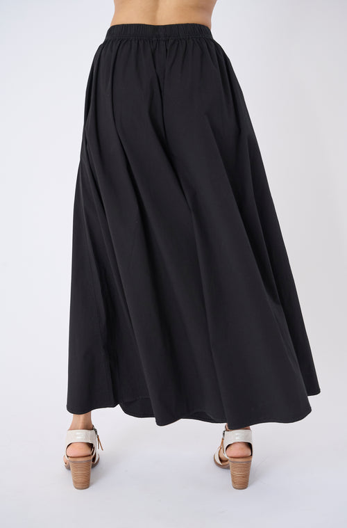 BORA STRETCH POPLIN PANT-BLACK