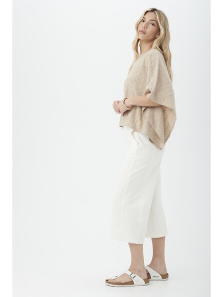 CHIC WRAP 2 SWEATER - CHAI