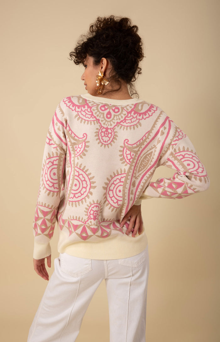 GWENDOLYN SWEATER - PINK