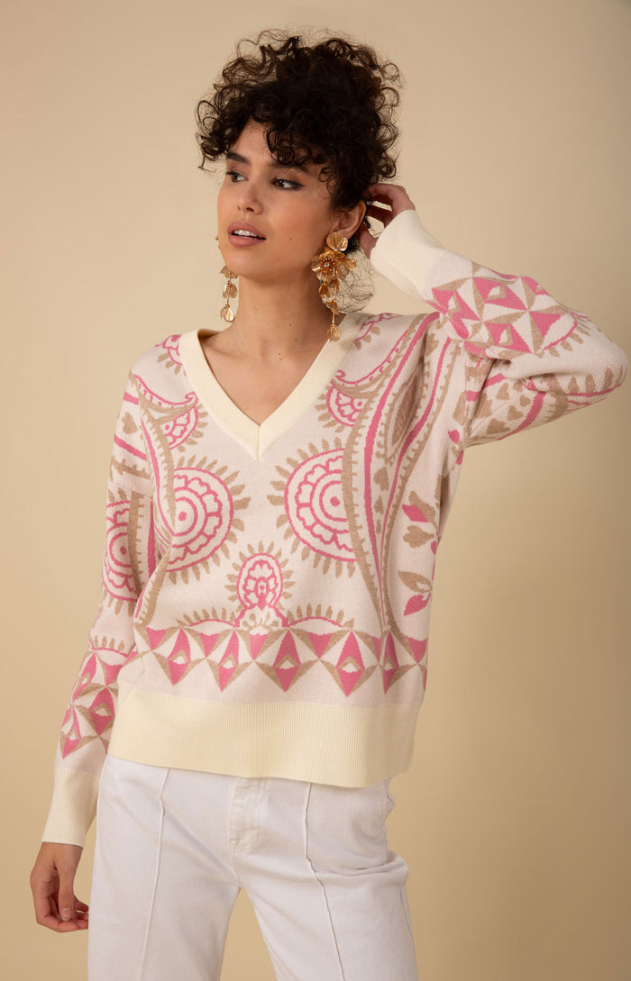 GWENDOLYN SWEATER - PINK