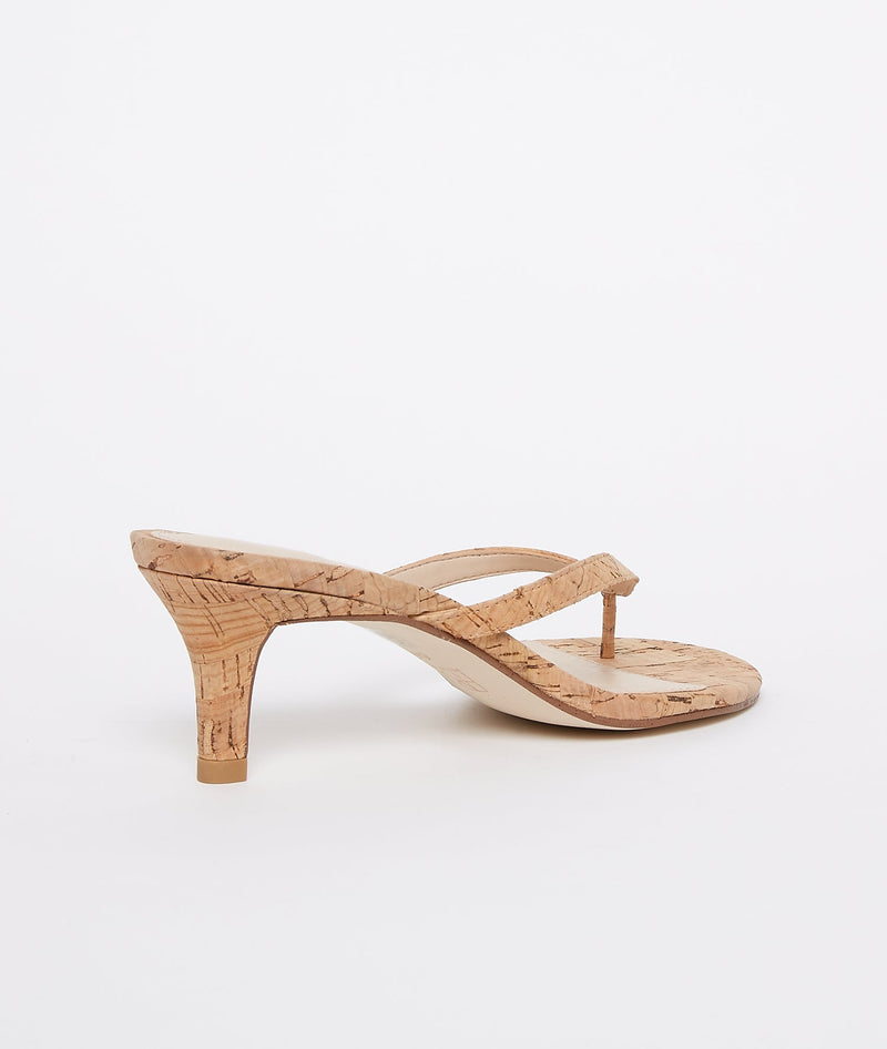 EFFI 4 LOW HEEL - NATURAL CORK