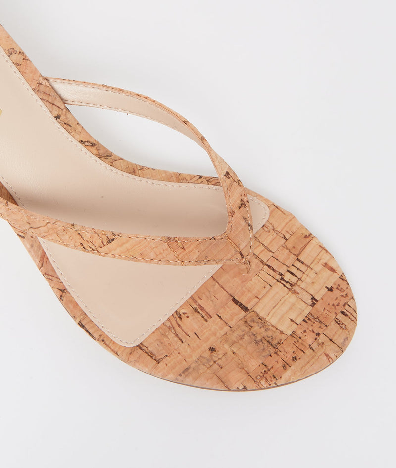 EFFI 4 LOW HEEL - NATURAL CORK