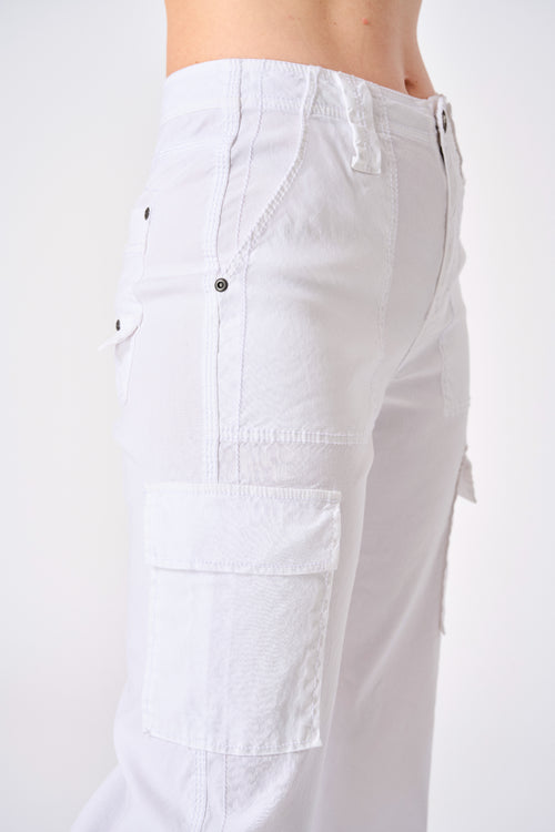 ALLY LINEN PANT-WHITE