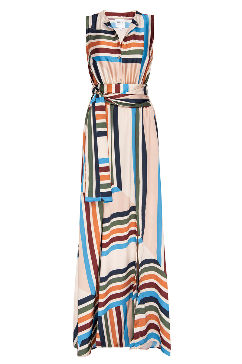 ANABELLA DRESS - SAN MIGUEL STRIPE