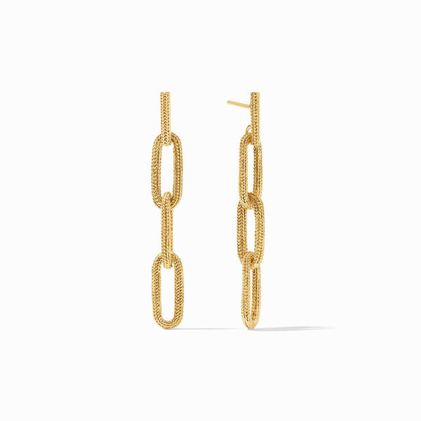 CHEVAL PAPERCLIP LINK EARRING