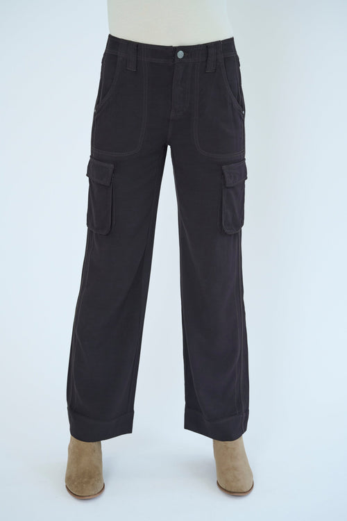 GAVYN CARGO PANT - DARK CHOCOLATE