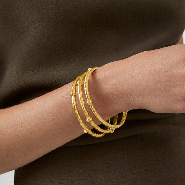 SAVANNAH BANGLE - GOLD SM