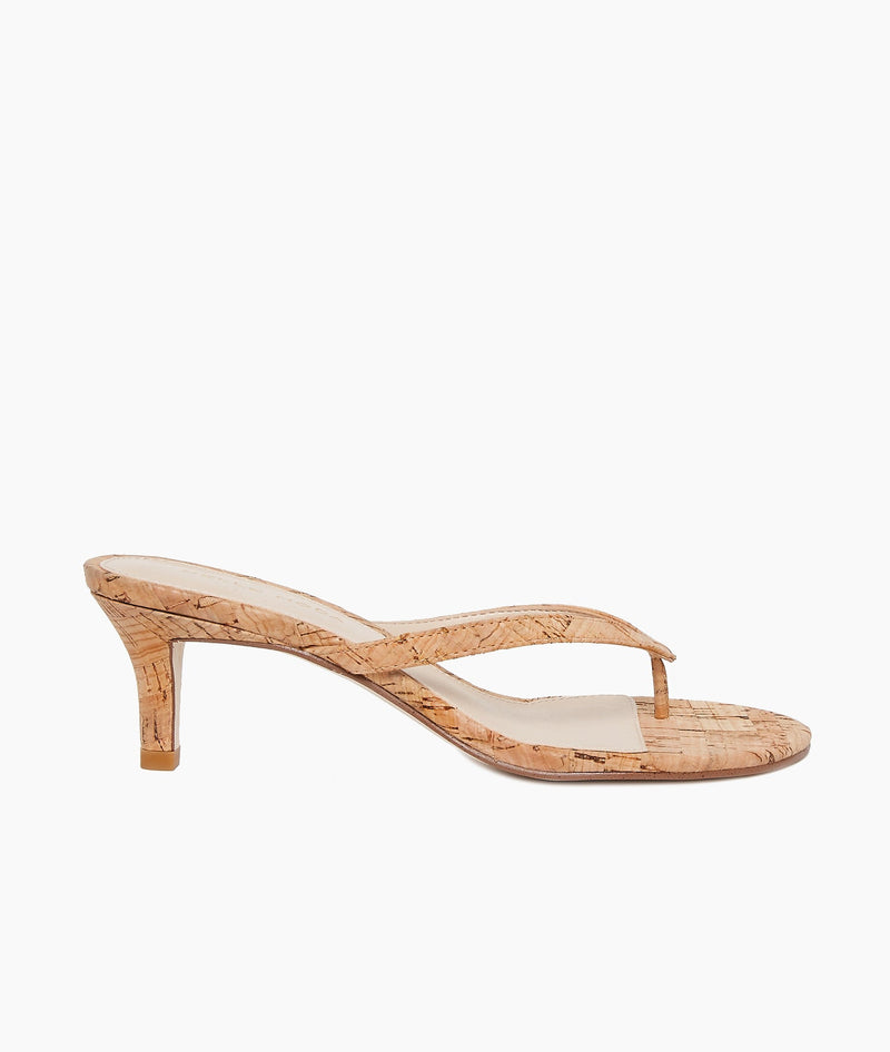 EFFI 4 LOW HEEL - NATURAL CORK