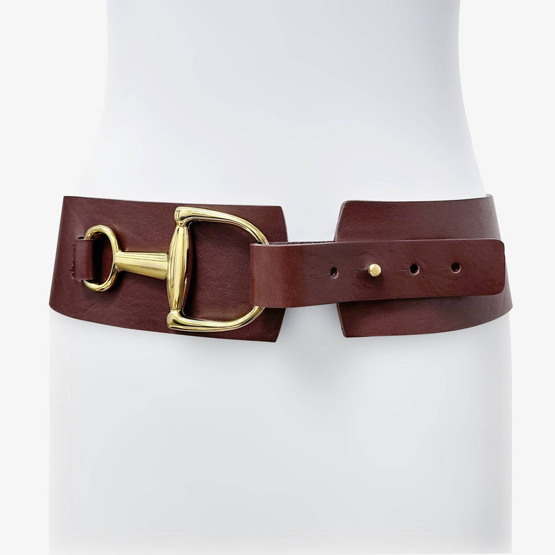 TAMMA BELT - BROWN BRIDLE