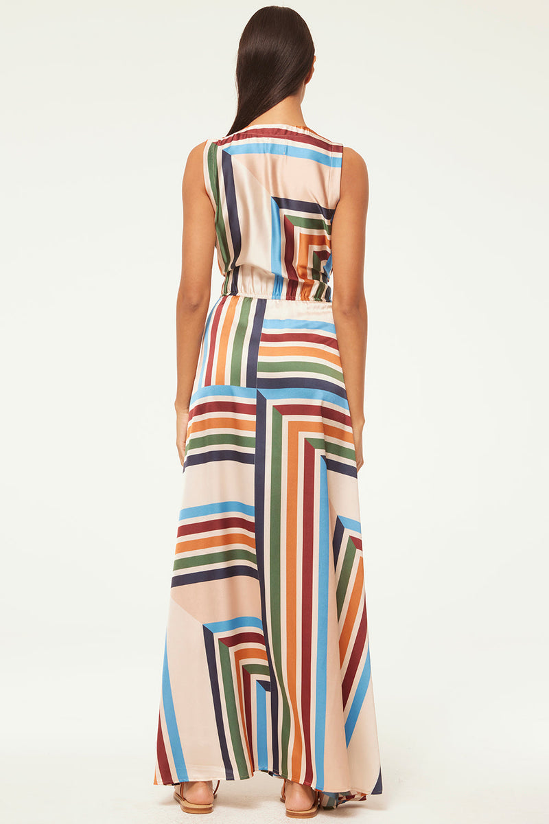 ANABELLA DRESS - SAN MIGUEL STRIPE