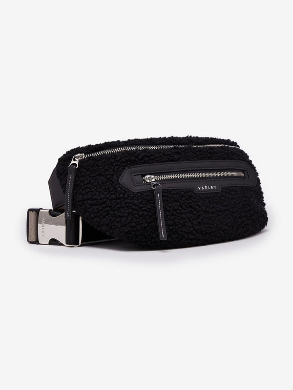 KANSA SHERPA BELT BAG - BLK