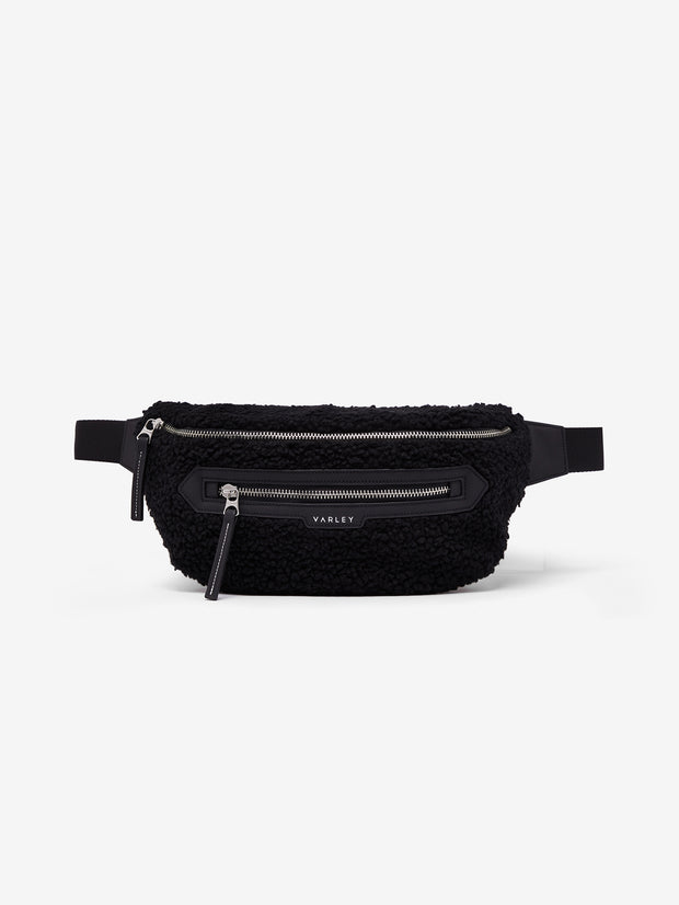 KANSA SHERPA BELT BAG - BLK