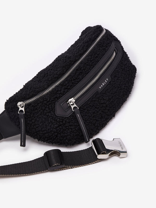 KANSA SHERPA BELT BAG - BLK