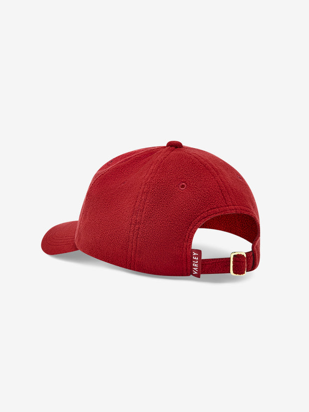 TAMAR FLEECE CAP - RED DAHLIA