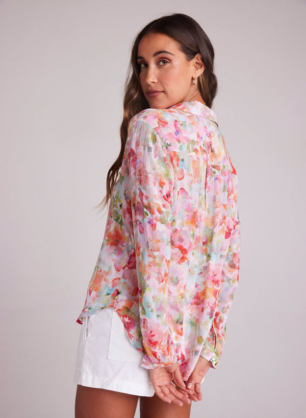 FULL BUTTON DOWN HIPSTER SHIRT - IPANEMA FLORAL