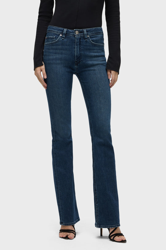 BARBARA HIGH RISE BOOTCUT JEAN - OLYMPIA