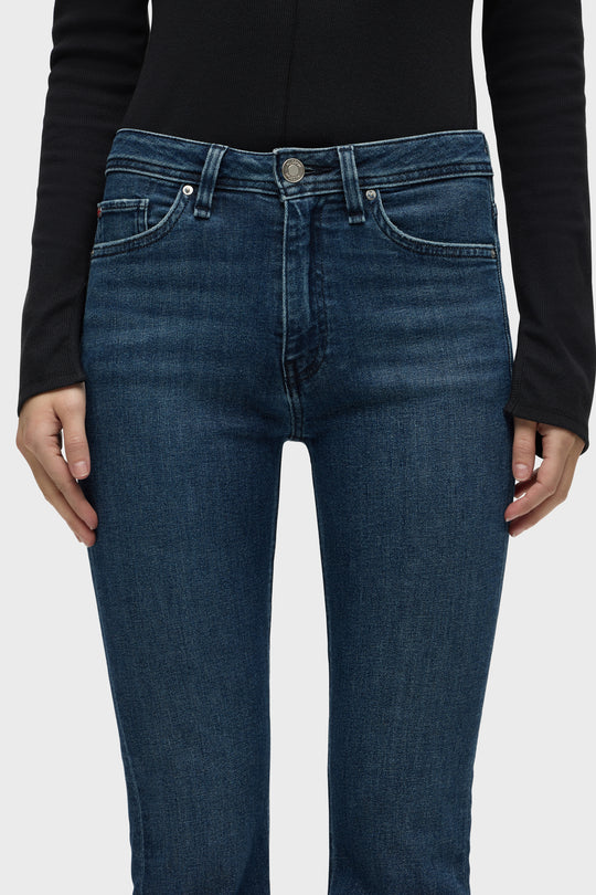 BARBARA HIGH RISE BOOTCUT JEAN - OLYMPIA