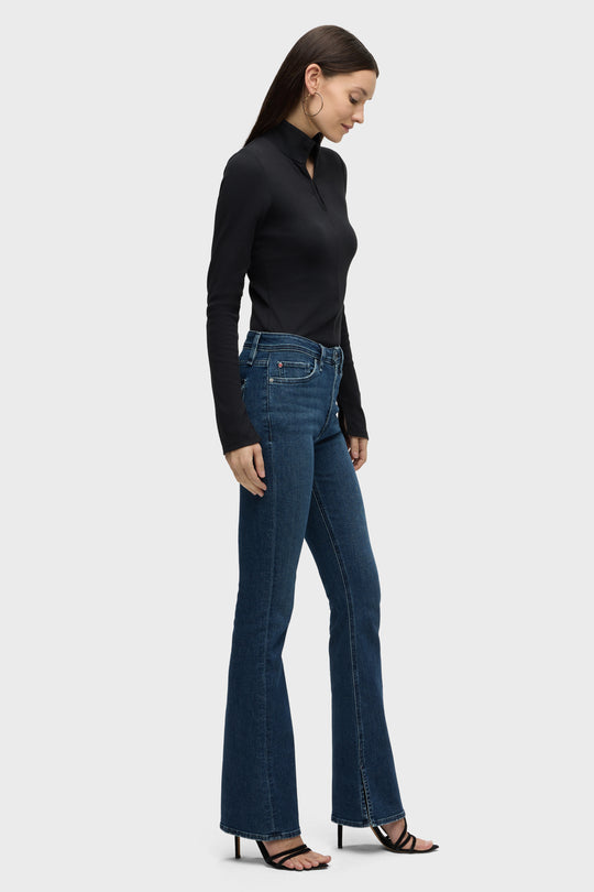 BARBARA HIGH RISE BOOTCUT JEAN - OLYMPIA