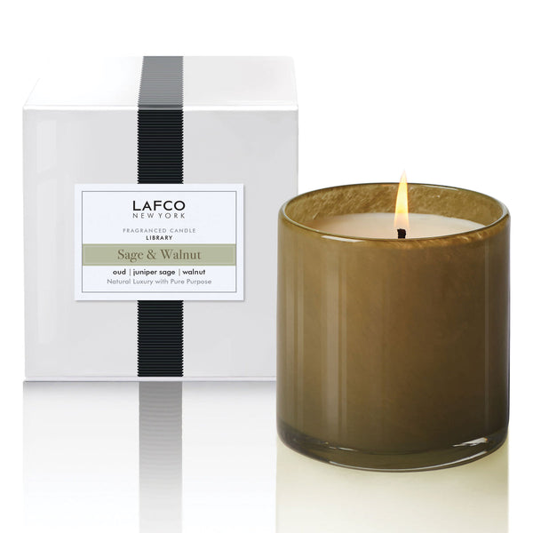 SAGE & WALNUT SIGNATURE CANDLE 15.5oz - LIBRARY